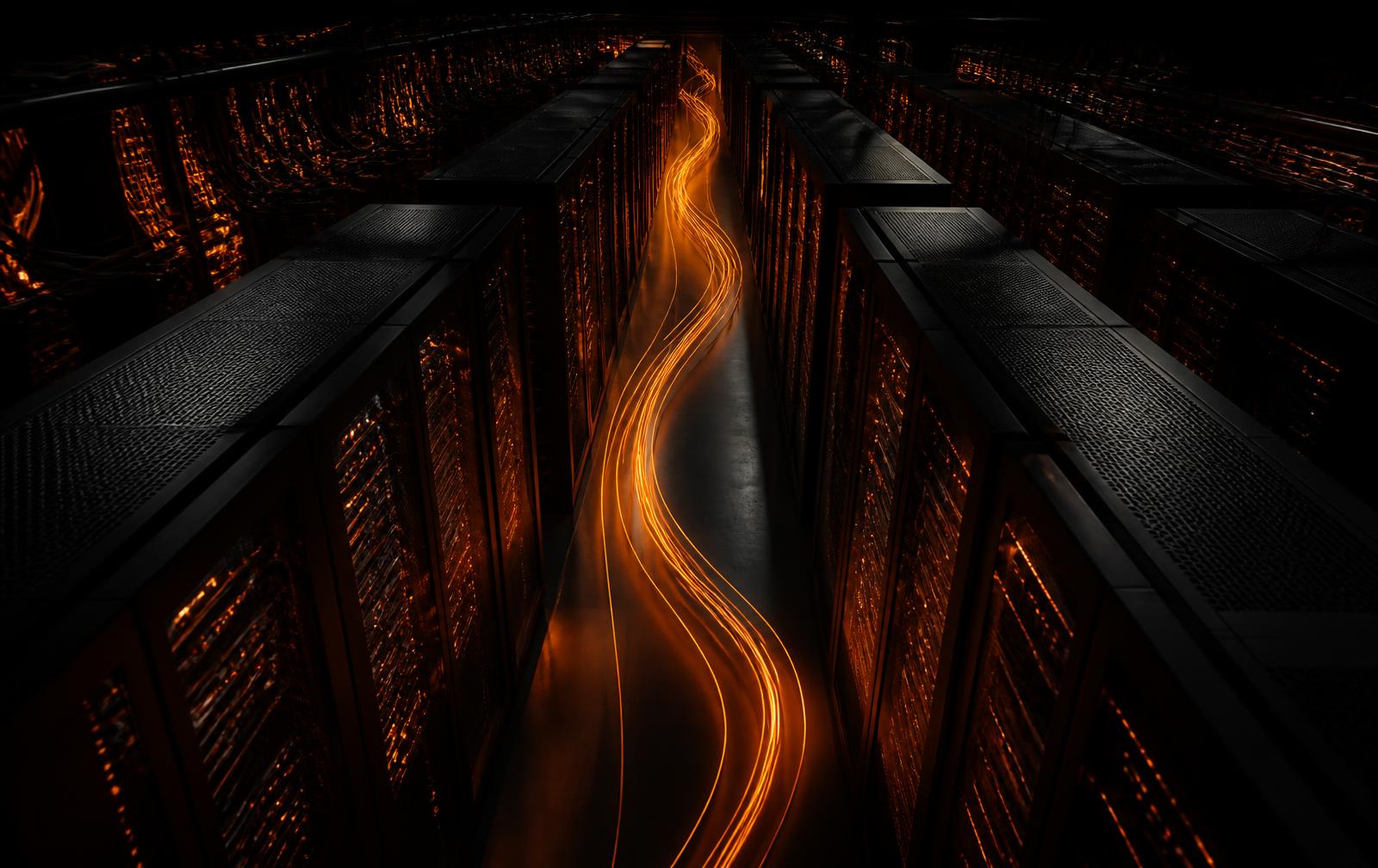 Blacktop Hosting data center aisle