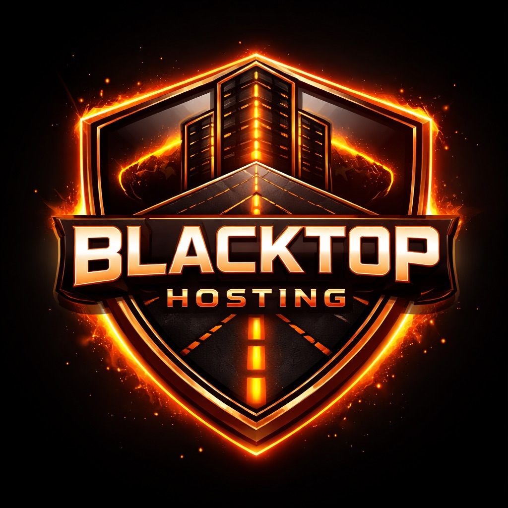 Blacktop Hosting Logo